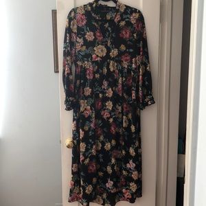 Floral maxi dress
